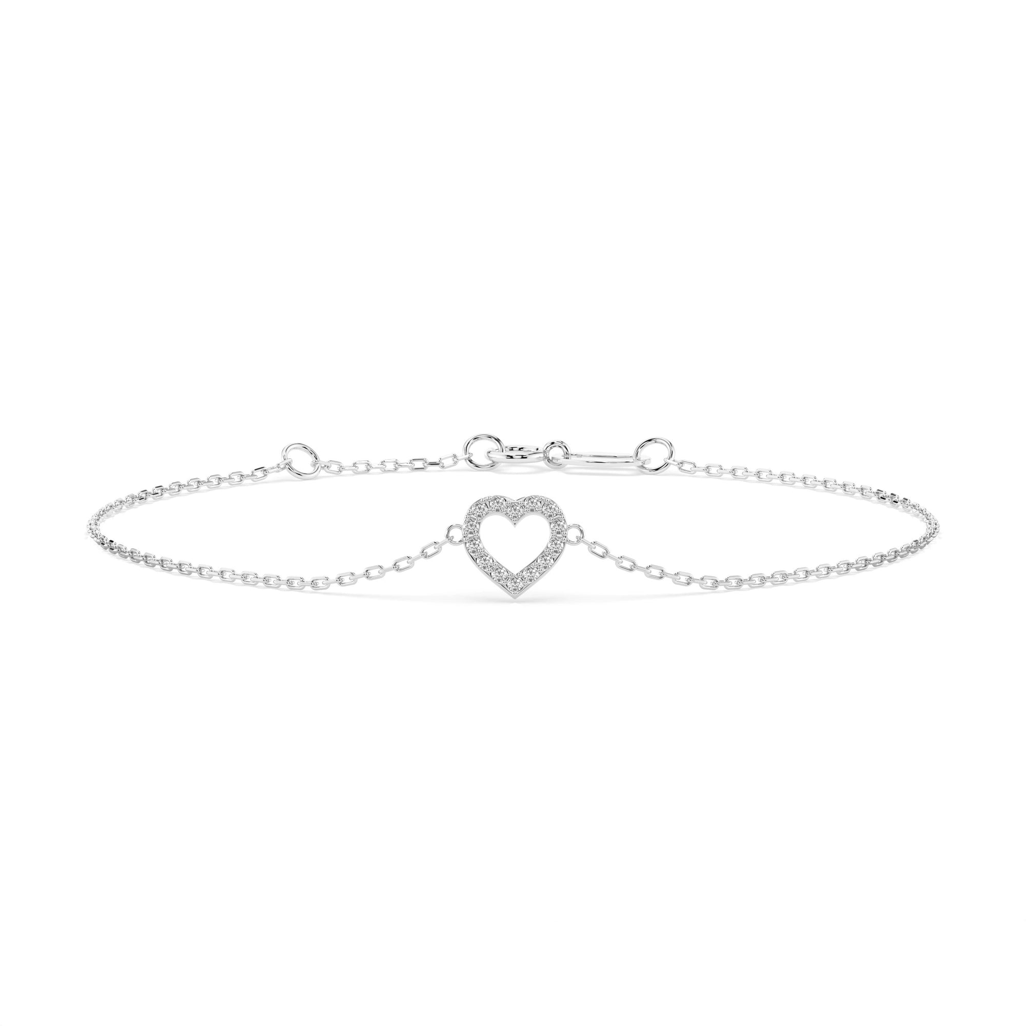 Zlatý náramok Love s diamantmi