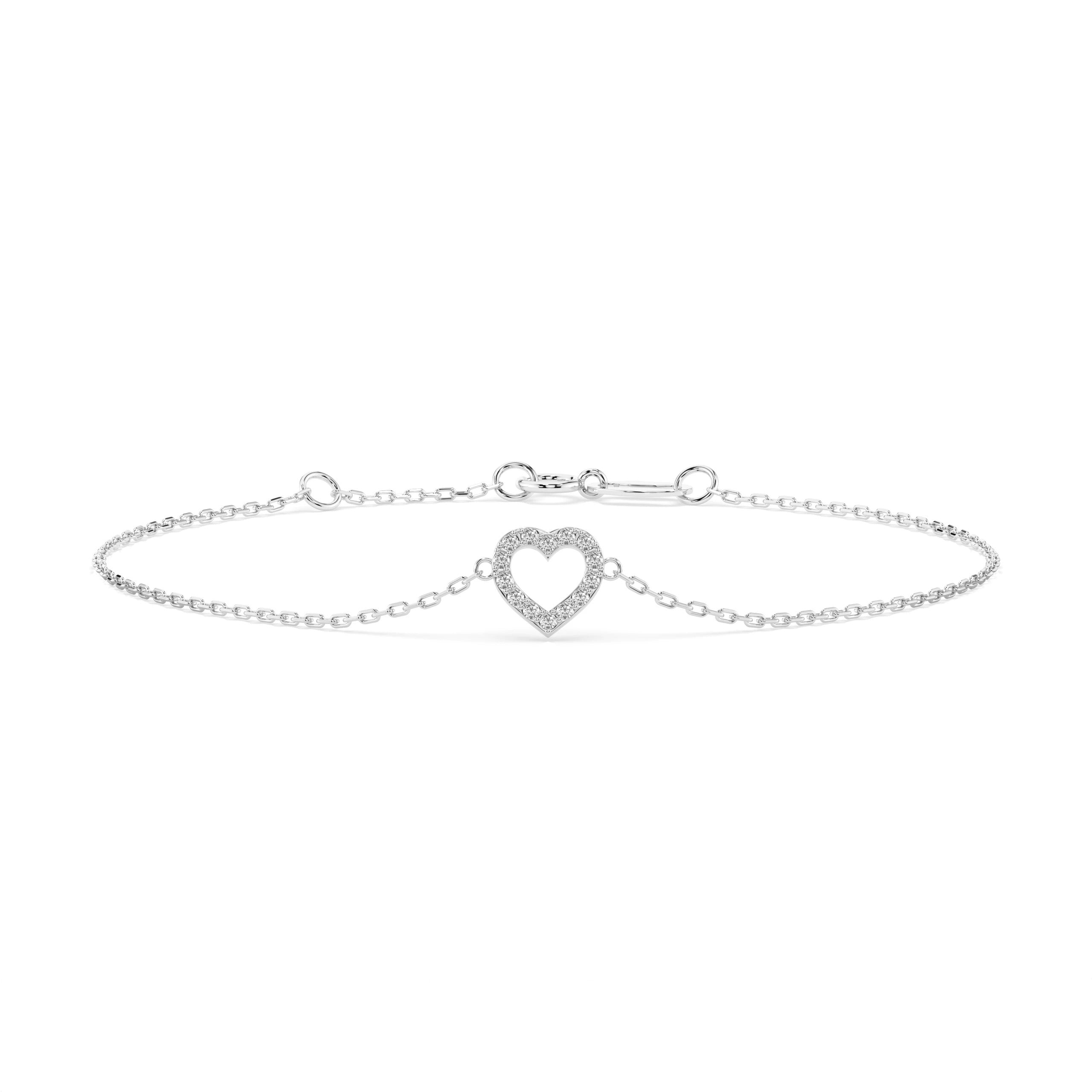 Zlatý náramok Love s diamantmi