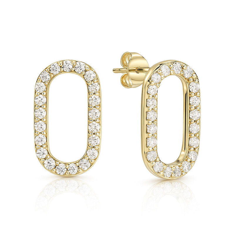 Strieborné náušnice