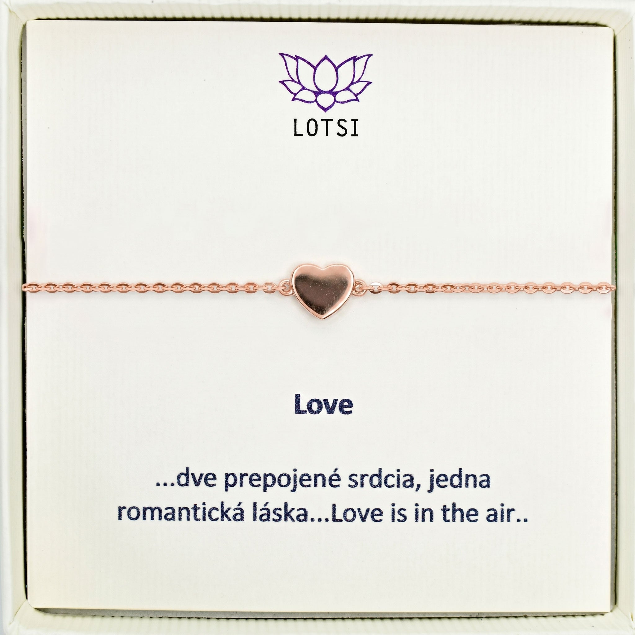 Silberarmband Love