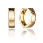 jednoduche-nausnice-hladke-kruzky-zo-zlata