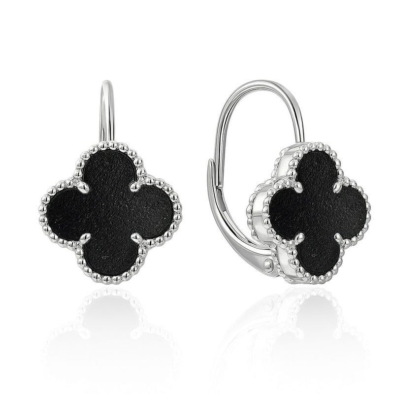 Strieborné náušnice s polodrahokamom