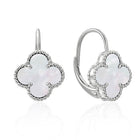 Strieborné náušnice s polodrahokamom