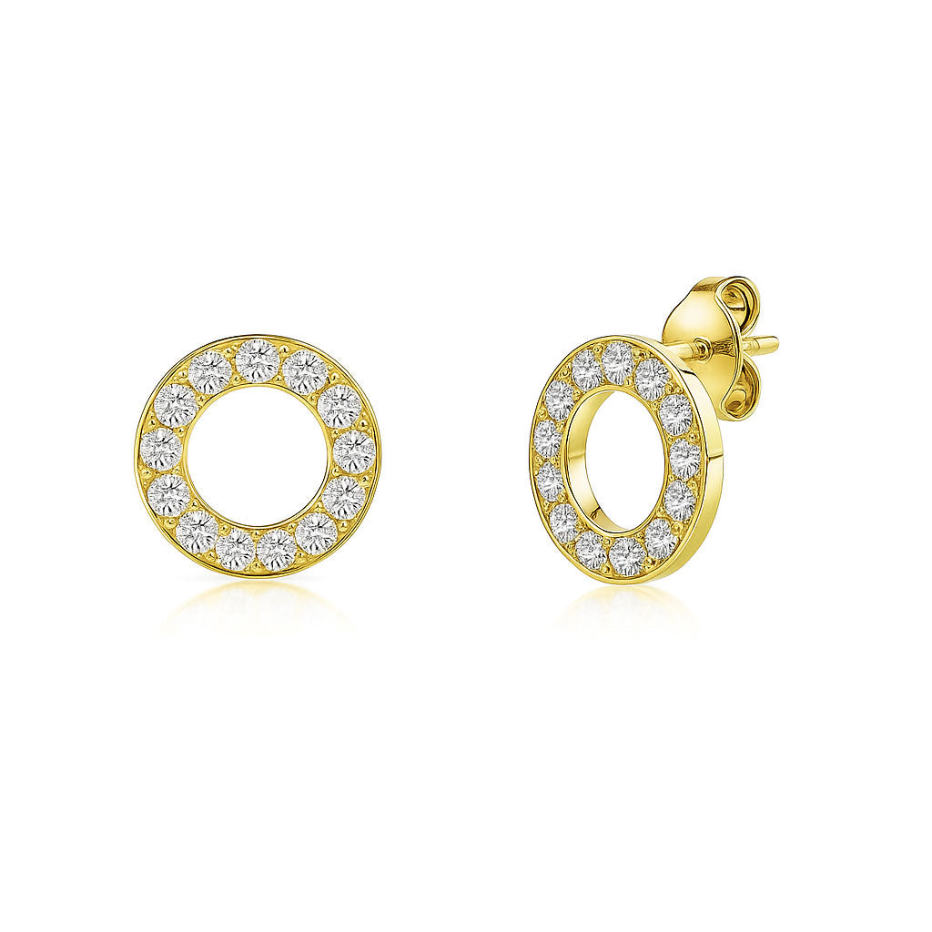Silver earrings