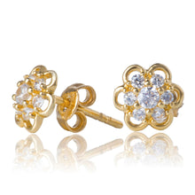 zlate-napichovacie-nausnice-kvetinky-so-zirkonmi