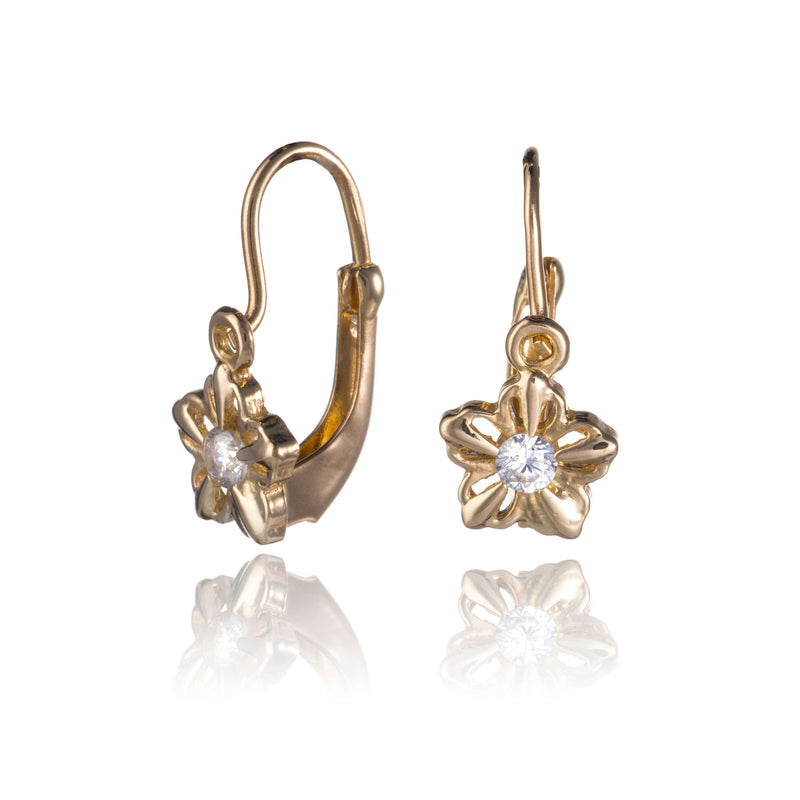 detske-zlate-nausnice-s-prednym-zapinanim