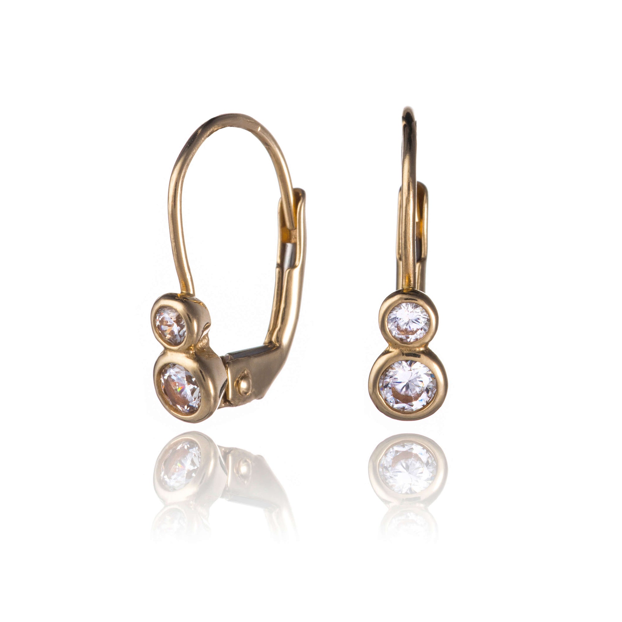 decentne-zirkonove-nausnice-zo-zlteho-zlata