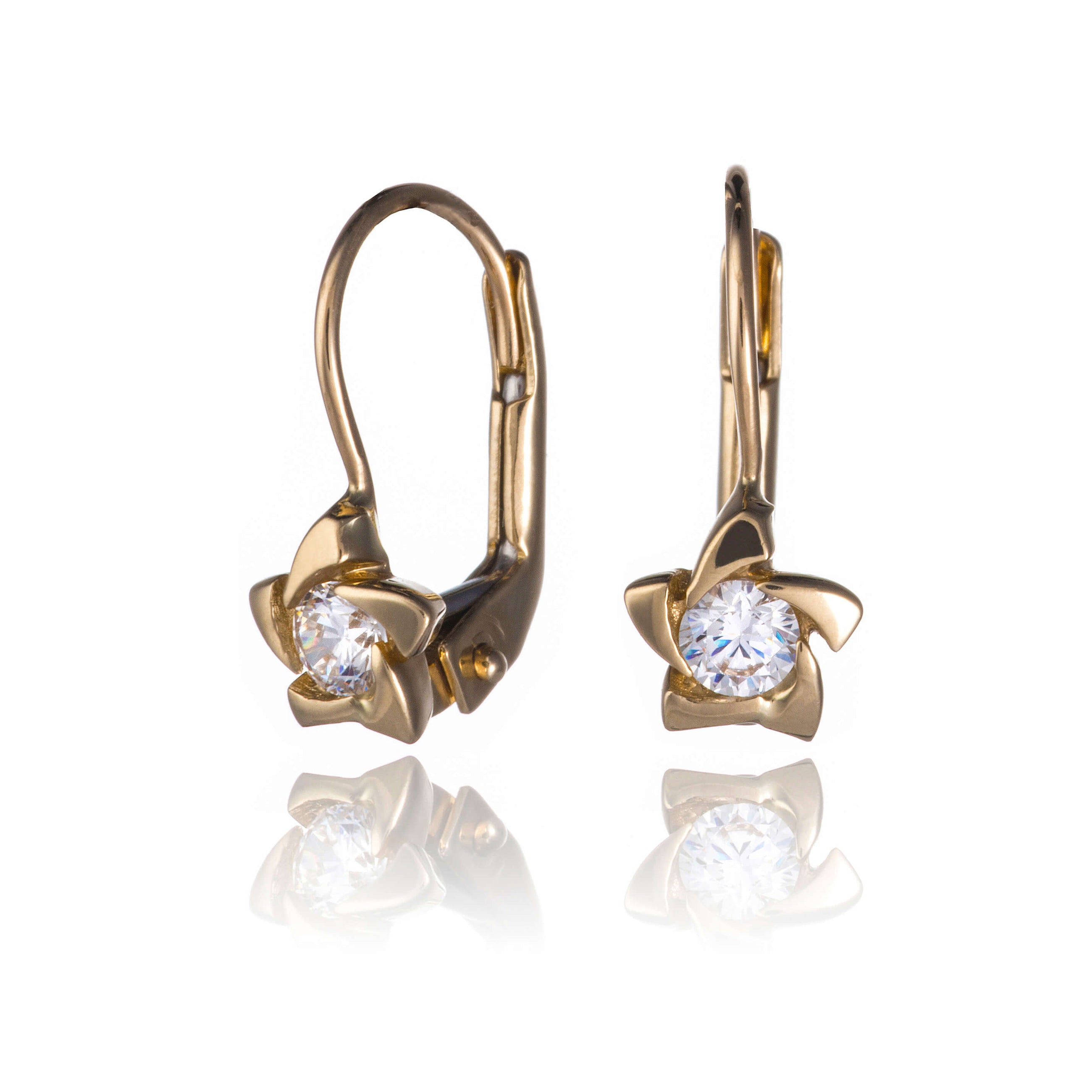 jemne-zlate-nausnice-kvetinka-so-zirkonom