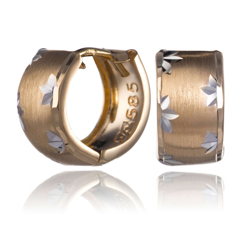 krasne-zlate-nausnice-kruzky-s-gravirom