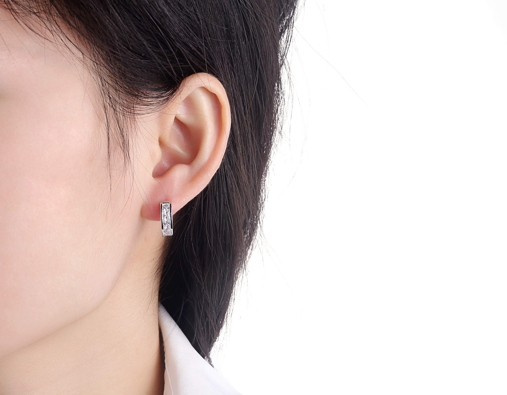 Strieborné náušnice