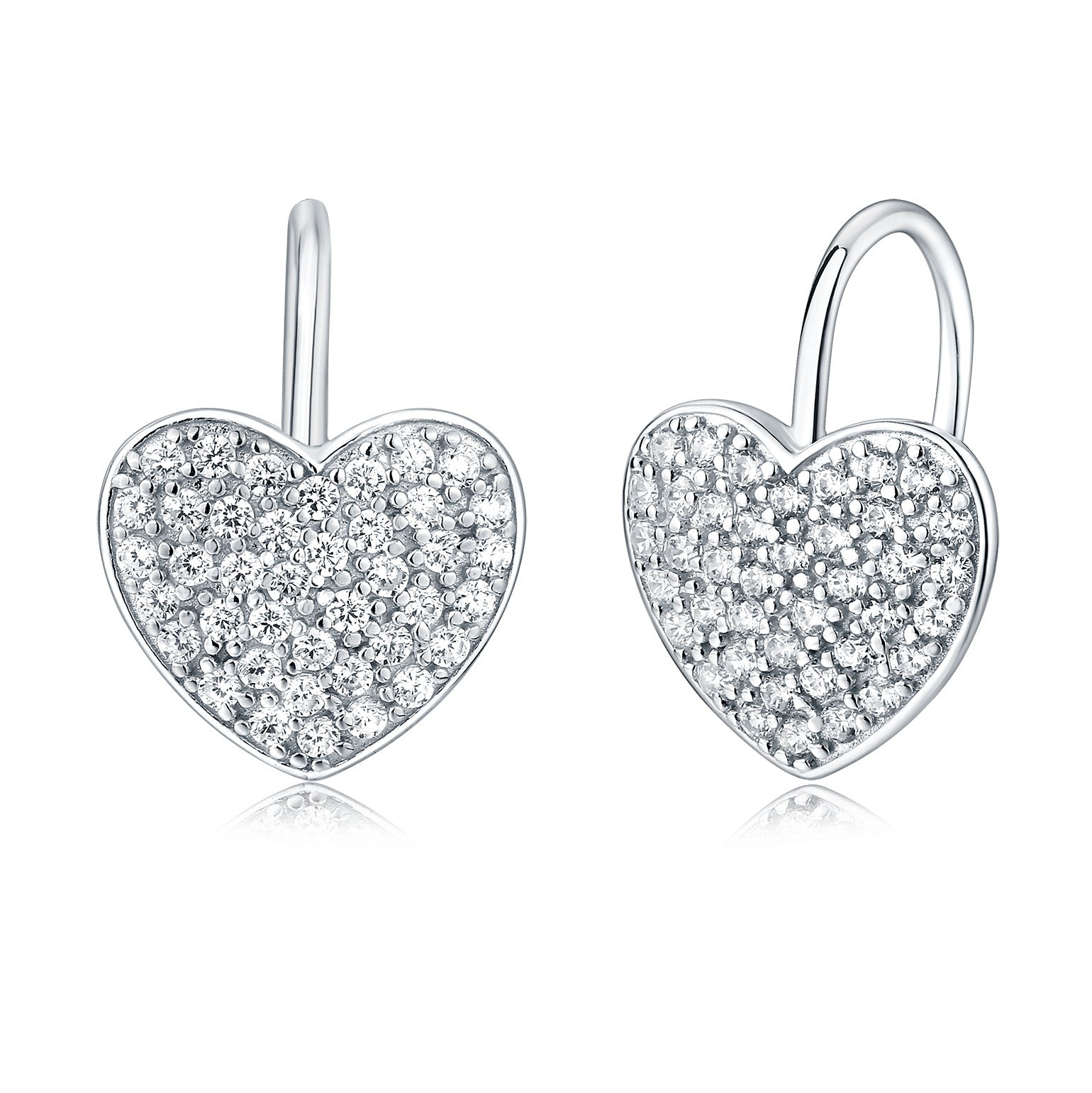 strieborne-nausnice-srdcia