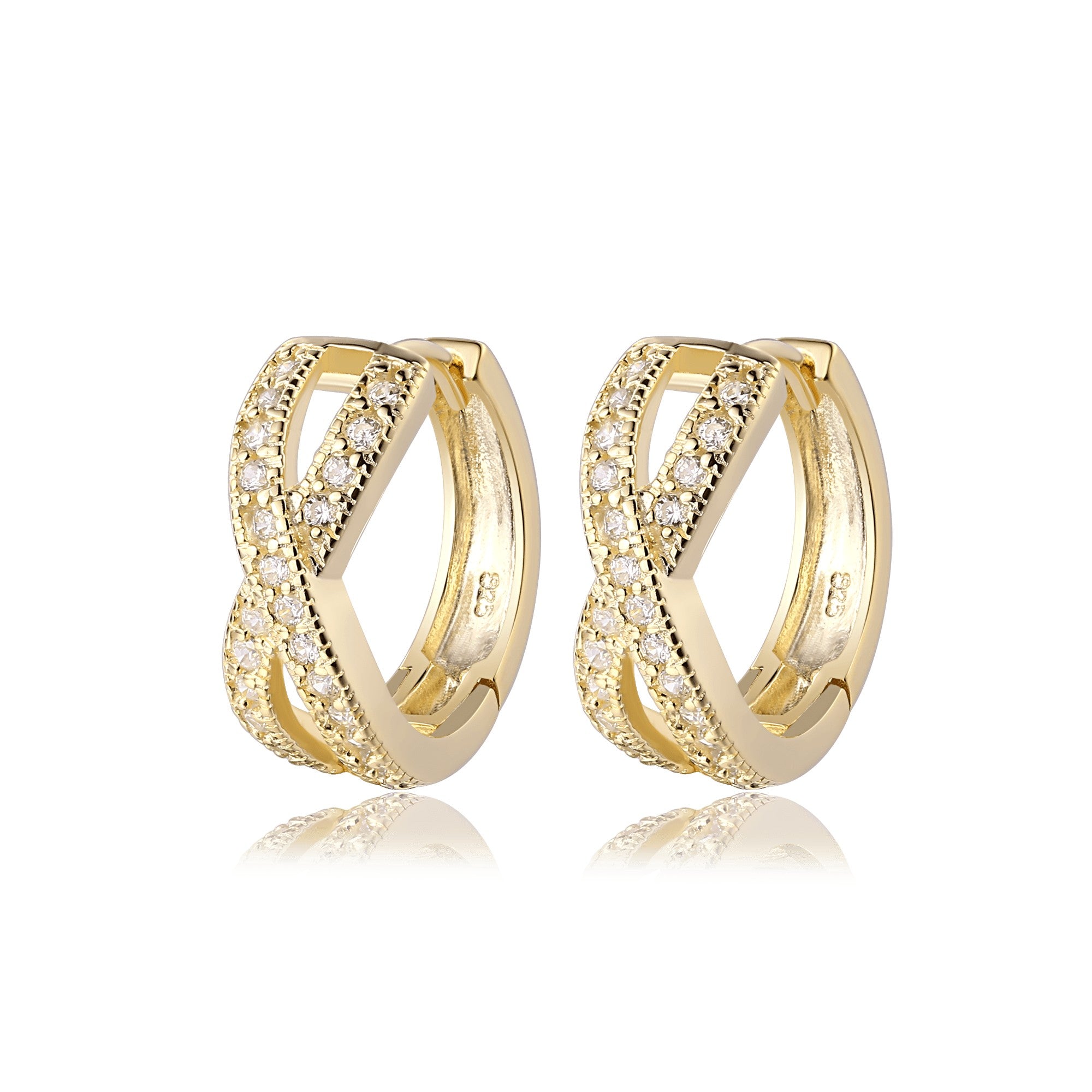 elegantne-pozlatene-strieborne-kruzky-so-zirkonmi