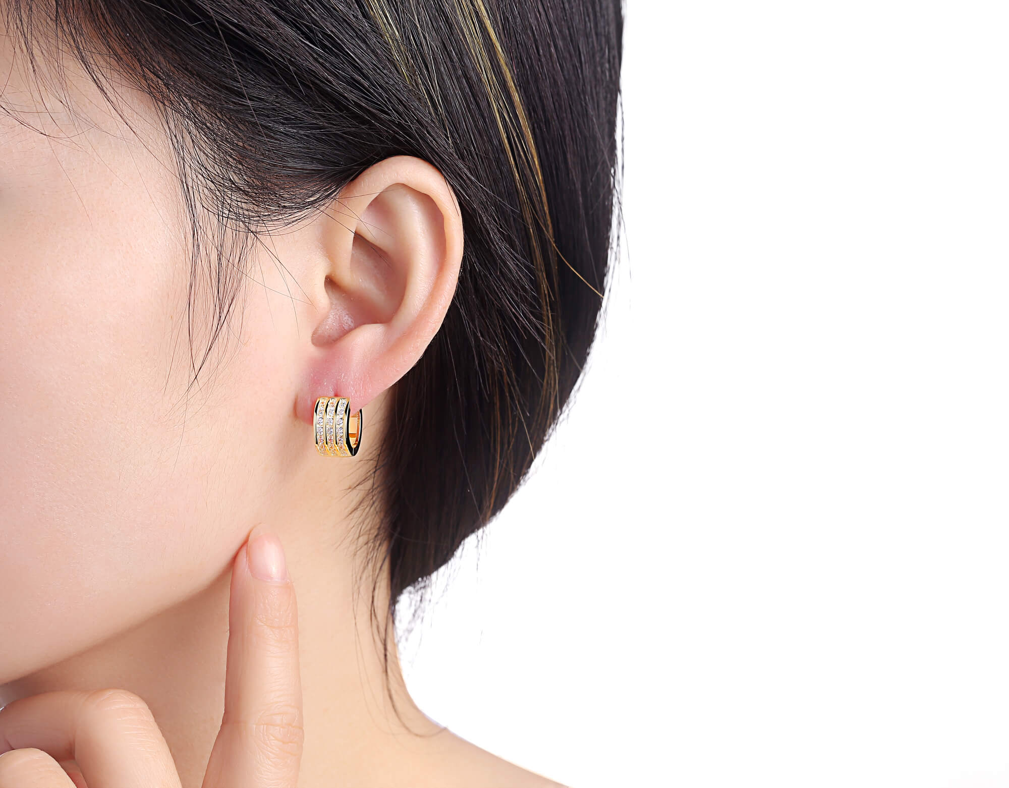 Strieborné náušnice