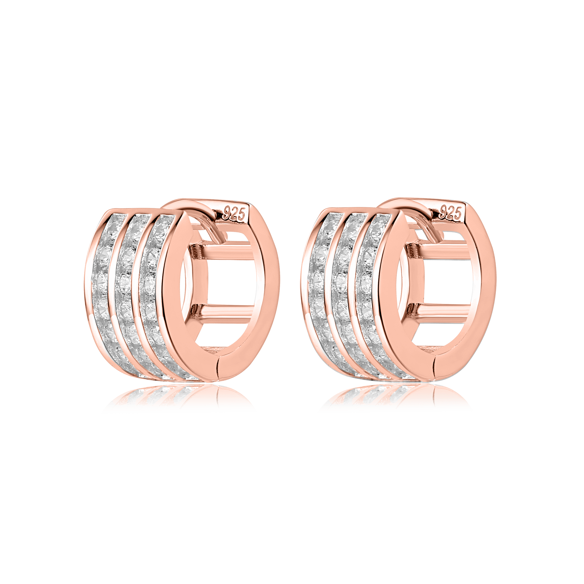 strieborne-zirkonove-kruzky-pozlatene-ruzovym-zlatom