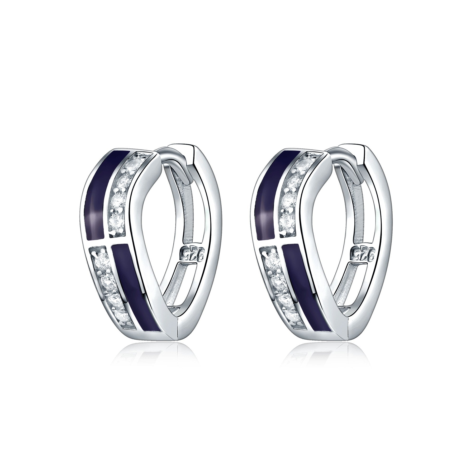 strieborne-nausnice-kruzky-s-cierny-emailom