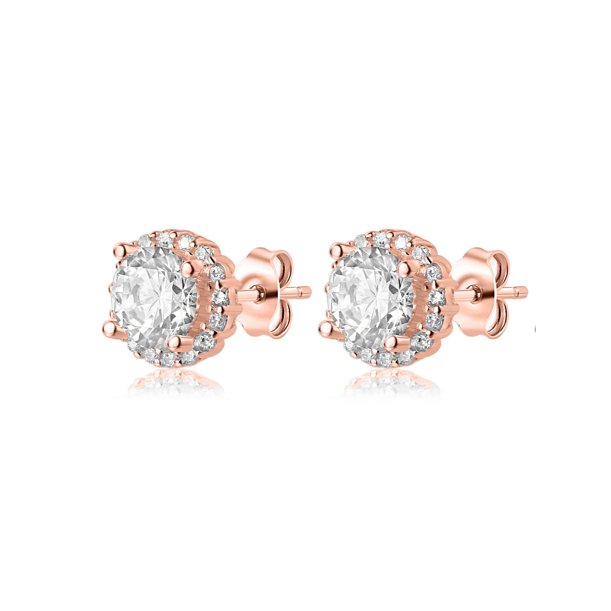 strieborne-zapichovacie-nausnice-pozlatene-ruzovym-zlatom