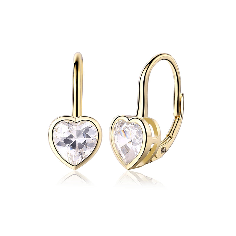 strieborne-nausnice-srdcia-pozlatene-zltym-zlatom