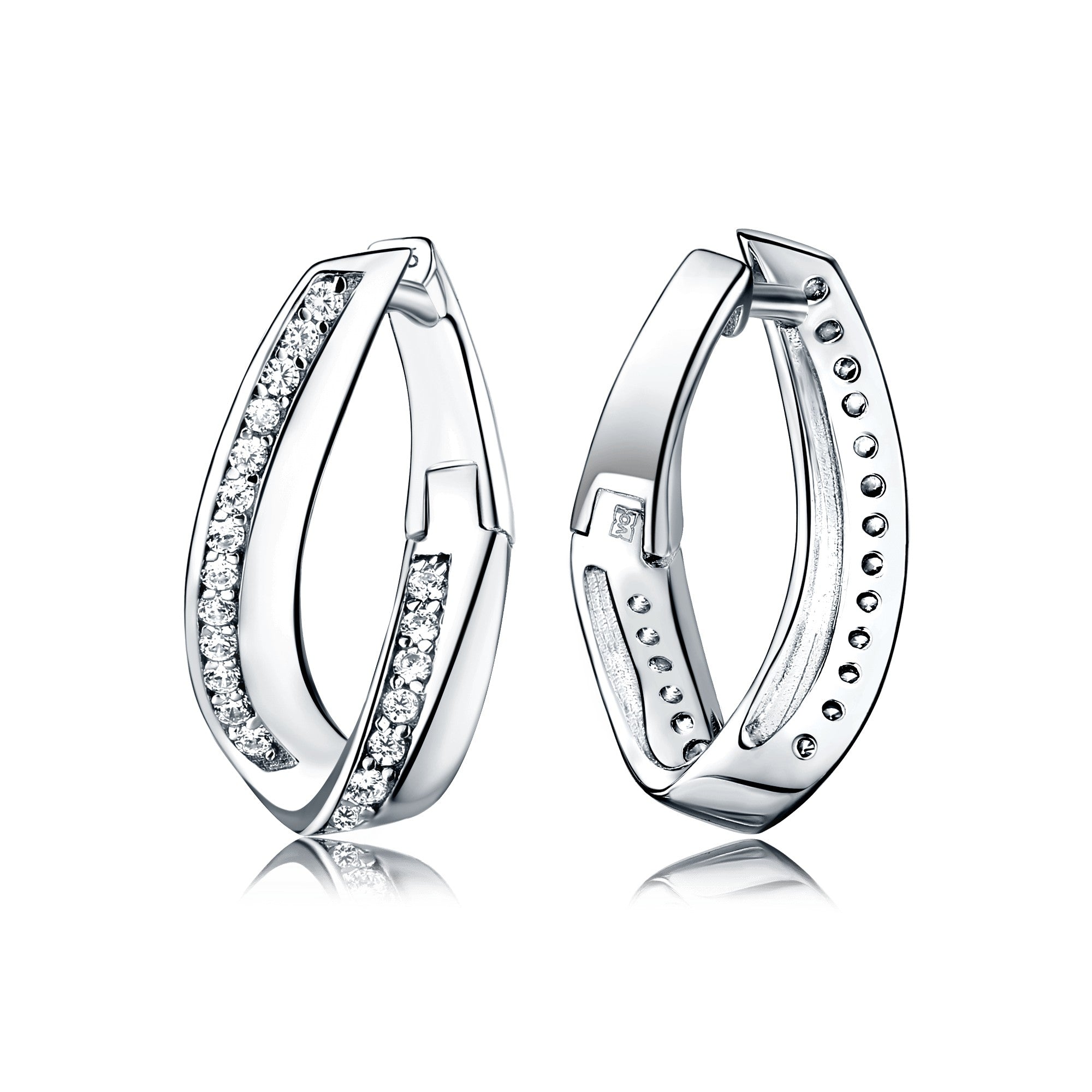 Strieborné náušnice