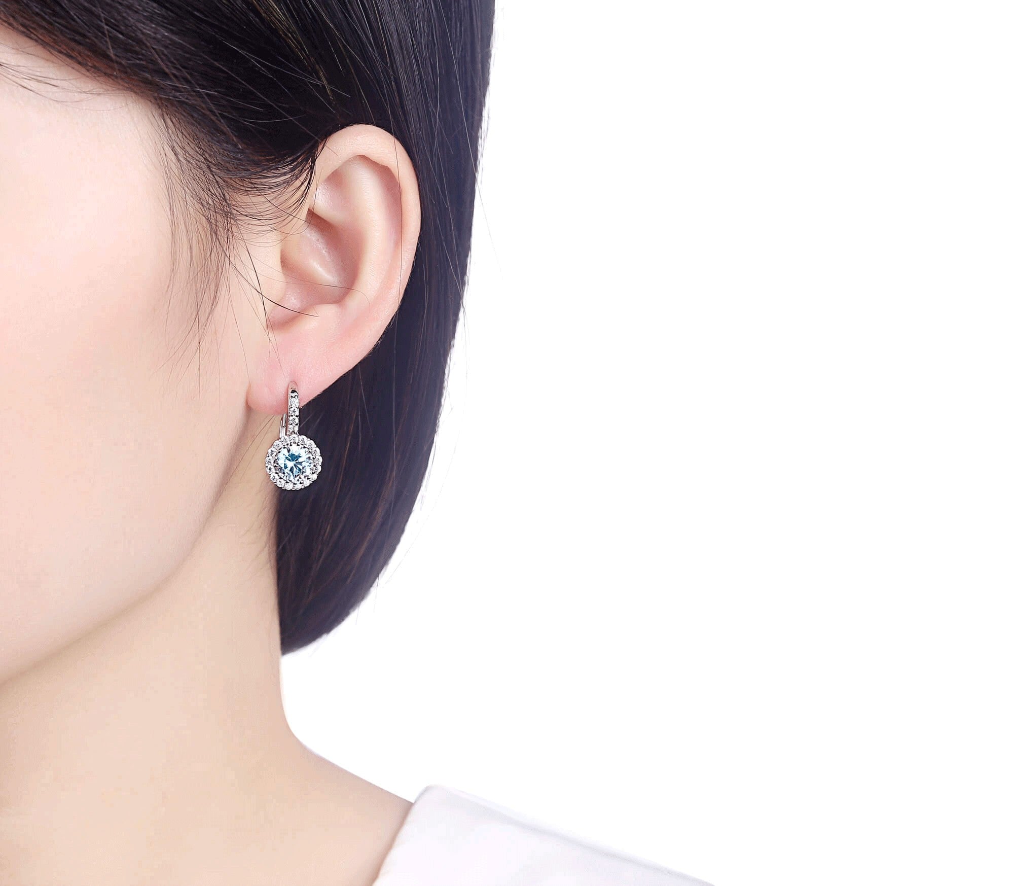 Strieborné náušnice