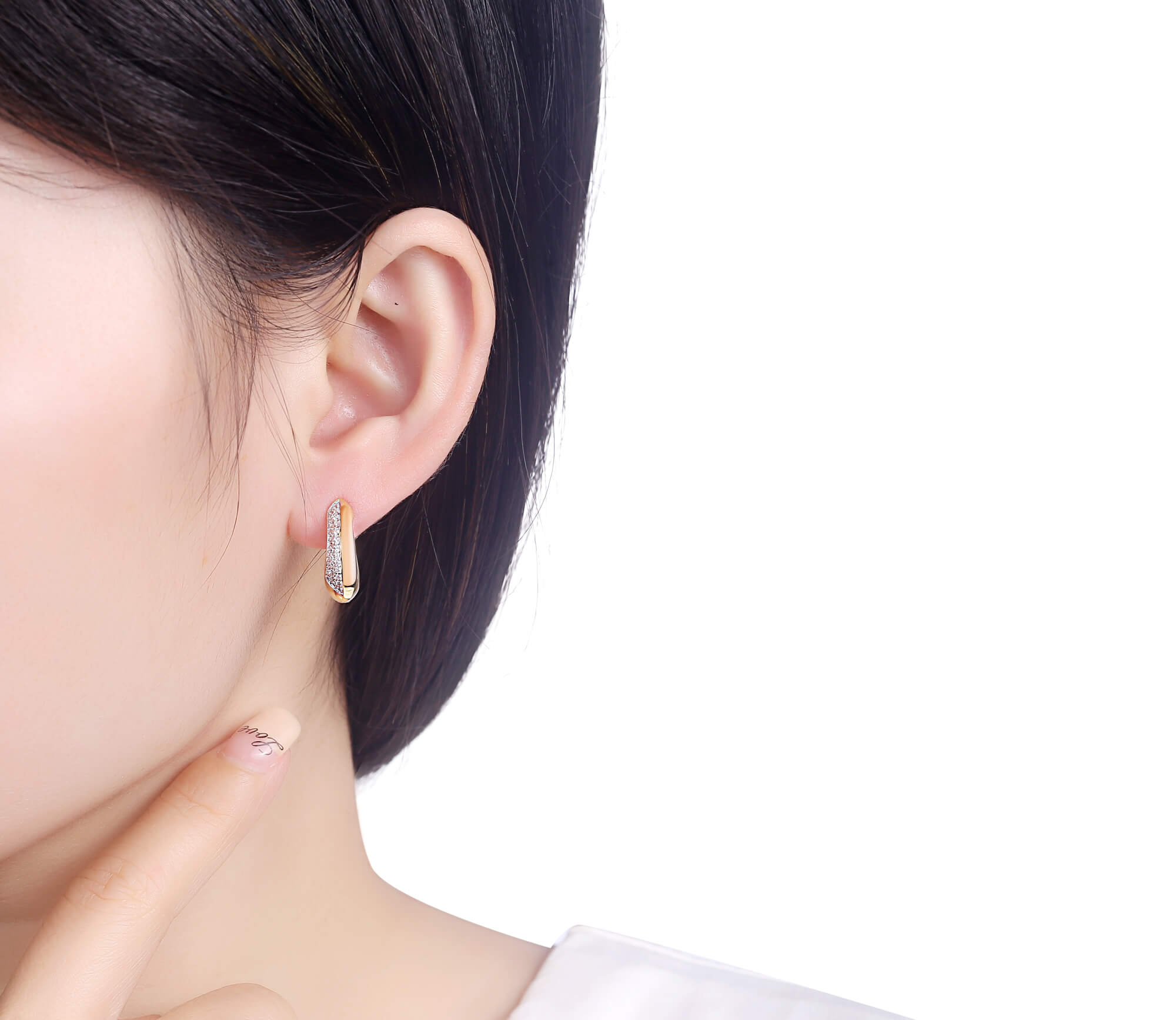 Strieborné náušnice