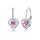 strieborne-nausnice-ruzove-srdiecka