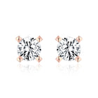 Zlaté náušnice šróbovacie