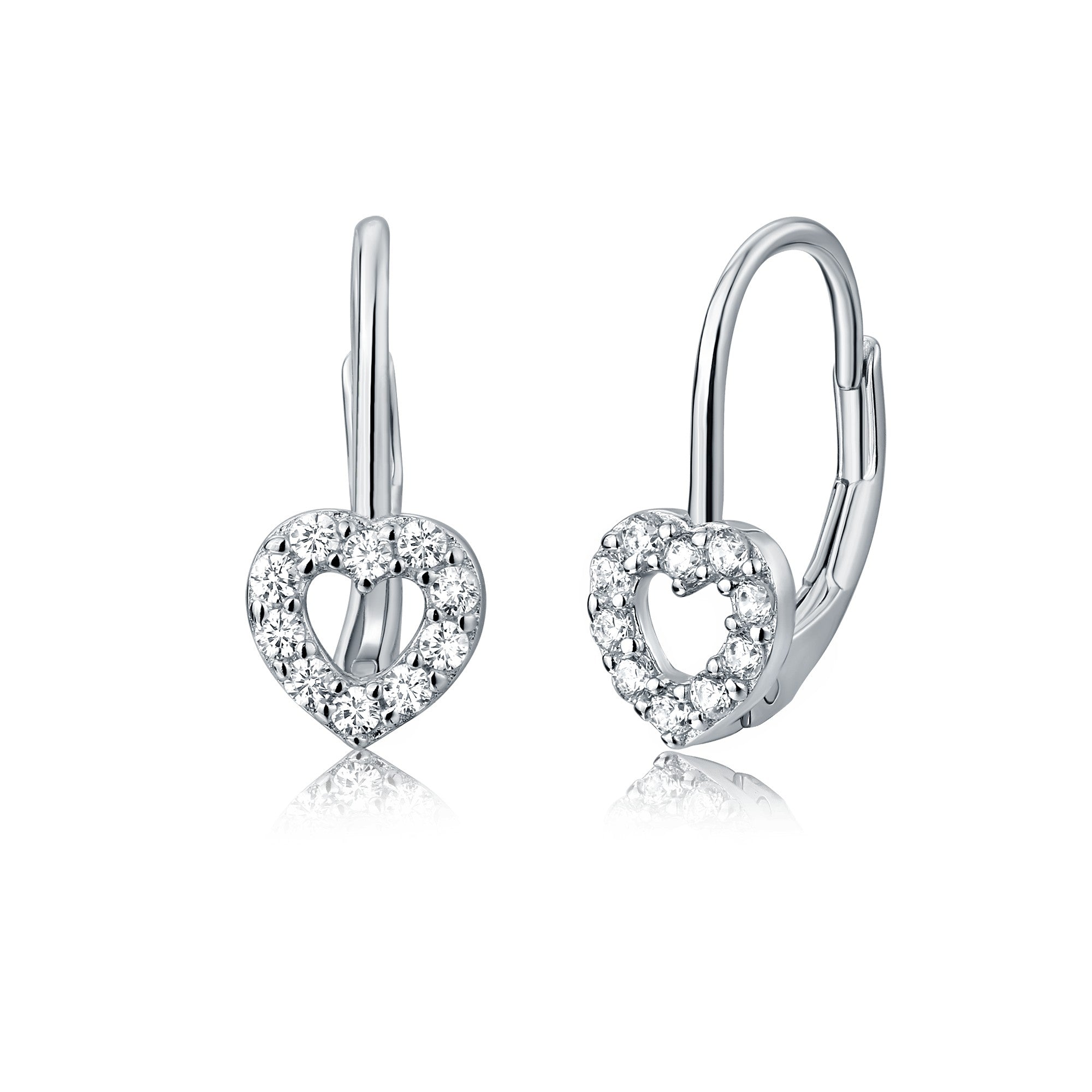 detske-strieborne-nausnice-srdiecka-so-zirkonmi