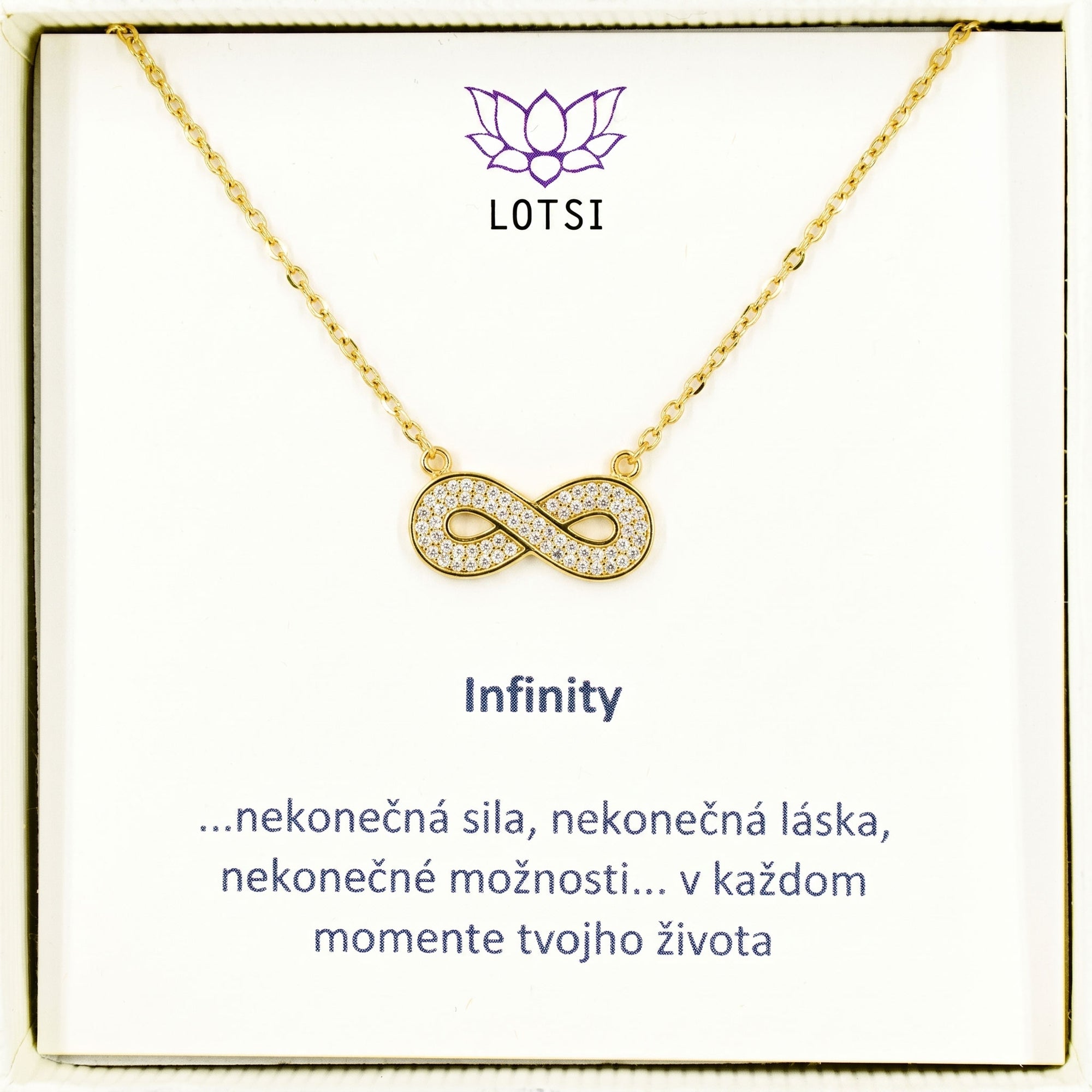 Silberkette Infinity