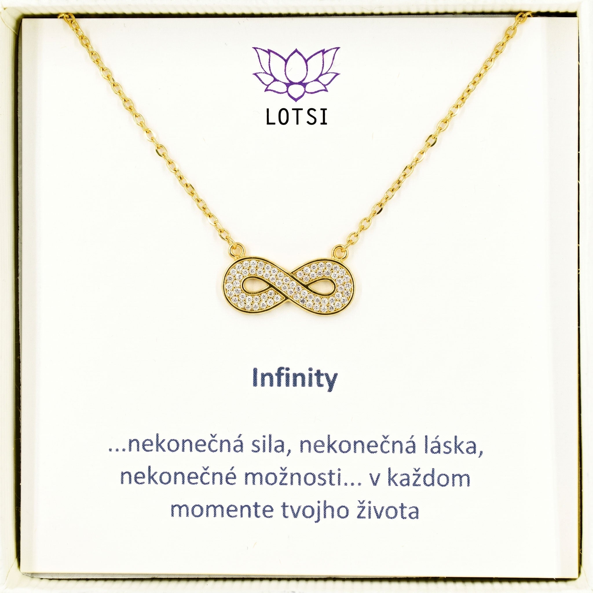 Silberkette Infinity