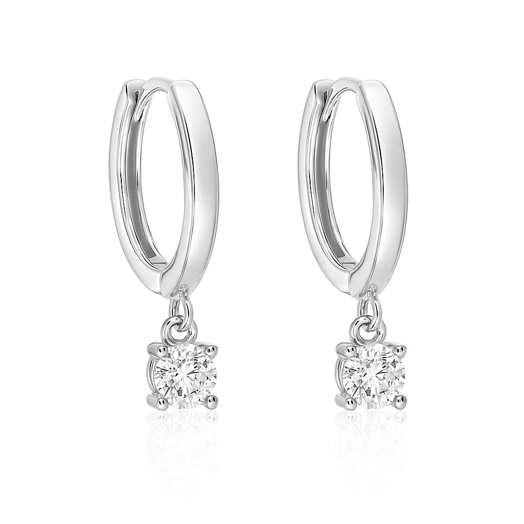 Strieborné náušnice