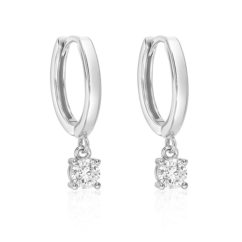 Strieborné náušnice