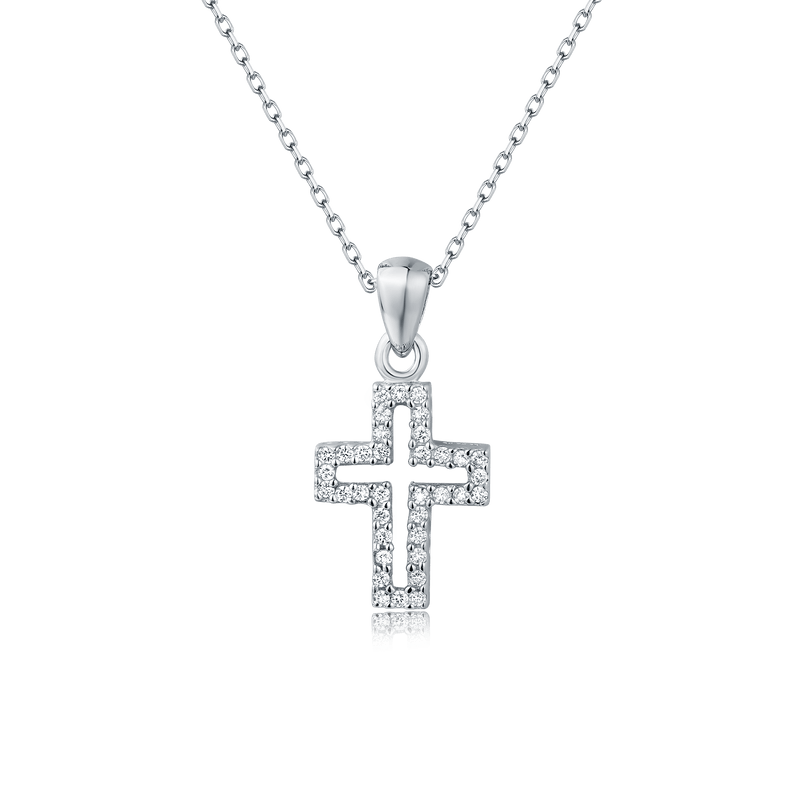 elegantny-strieborny-privesok-krizik-so-zirkonmi