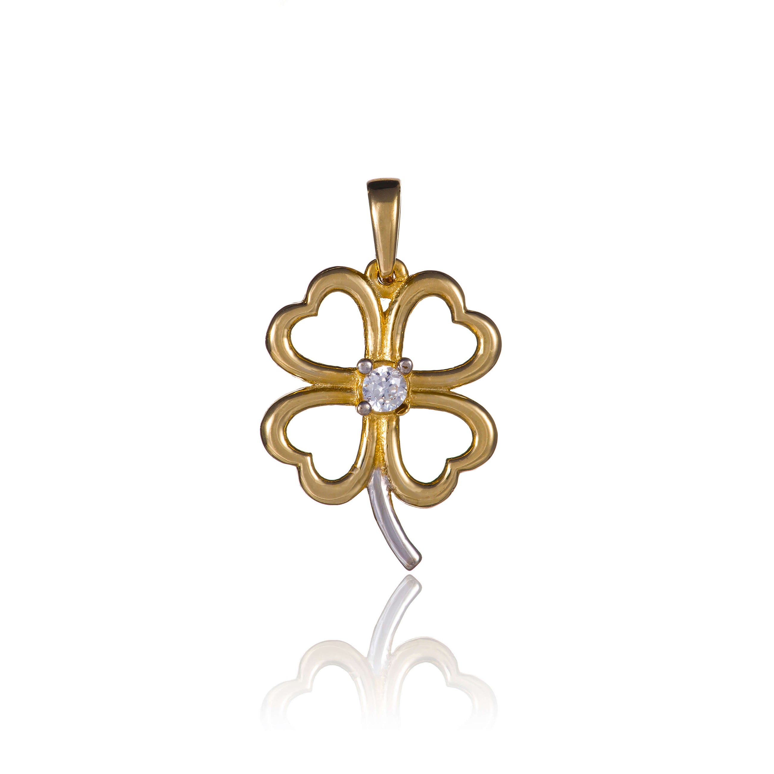 krasny-zlaty-privesok-stvorlistok-so-zirkonom