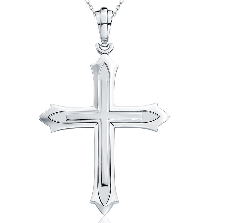 pansky-strieborny-privesok-kriz