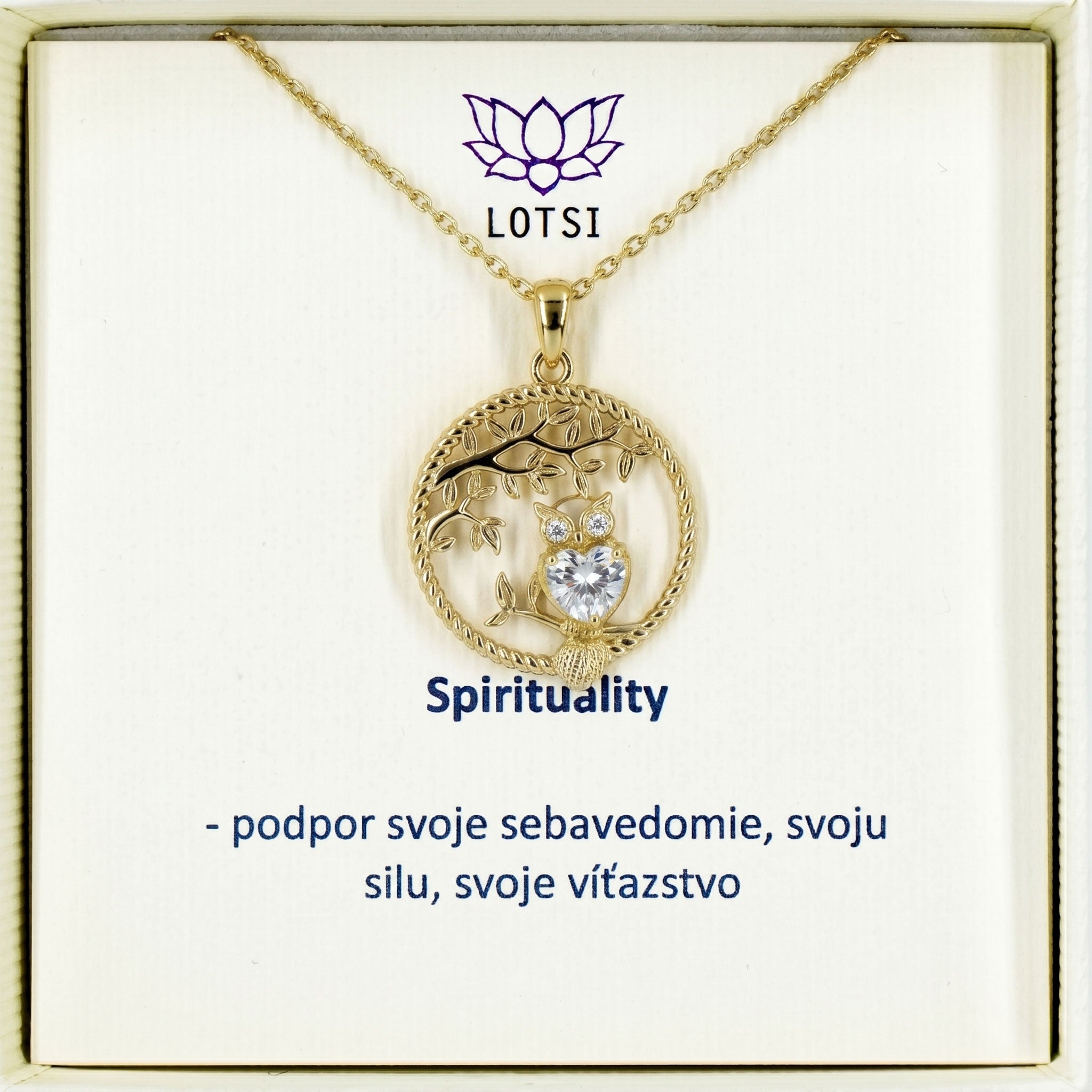 Strieborná retiazka Spirituality
