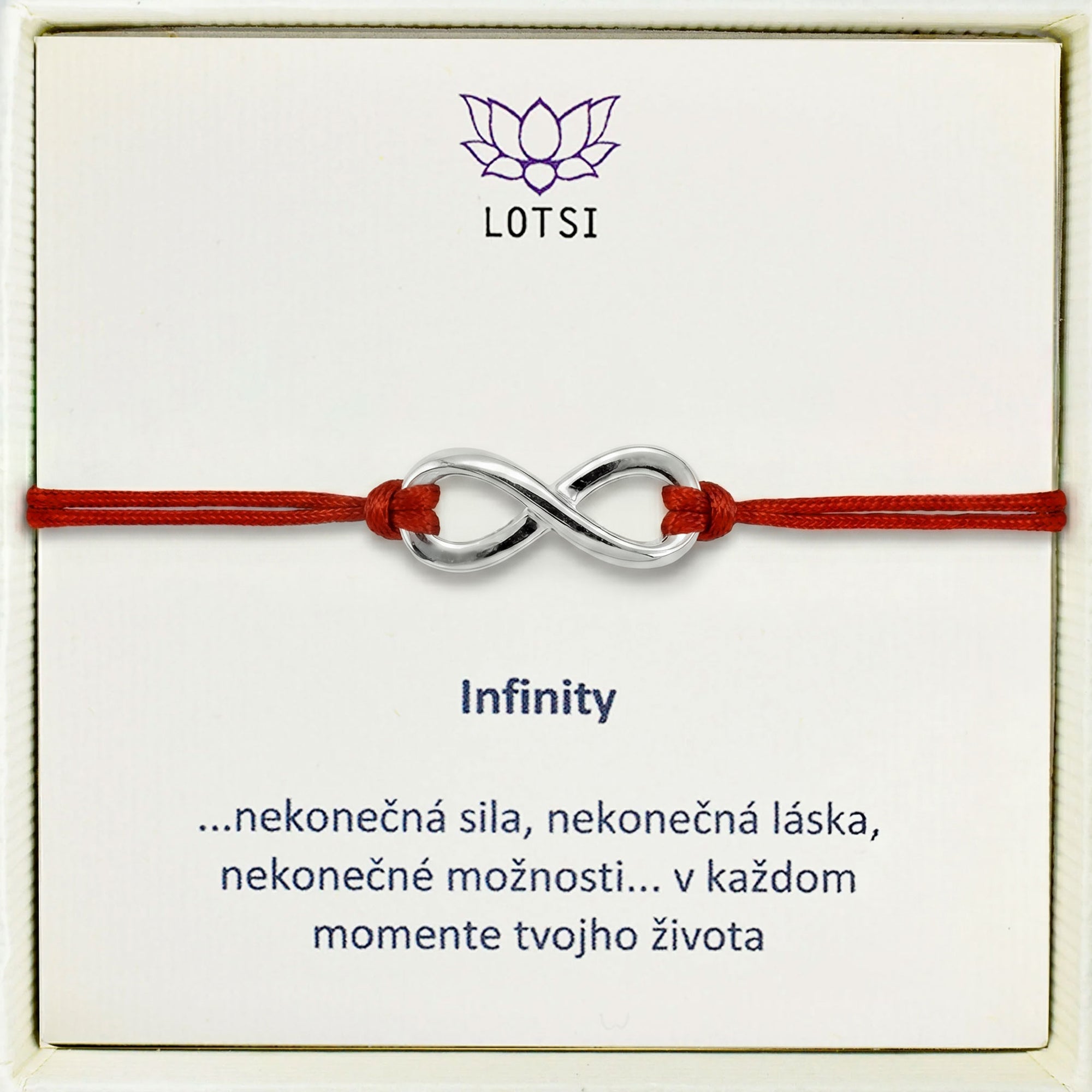 Silberarmband Unendlichkeit