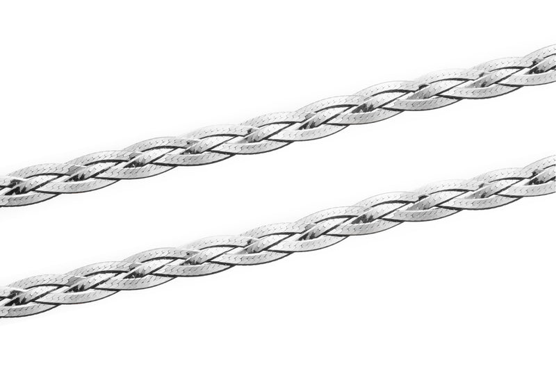 strieborna-retiazka-prepletana