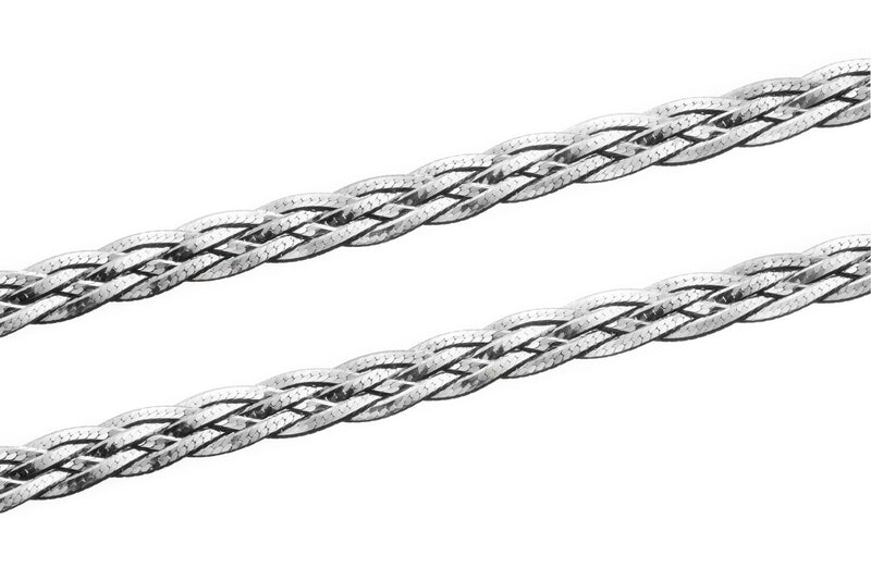 strieborna-retiazka-prepletana