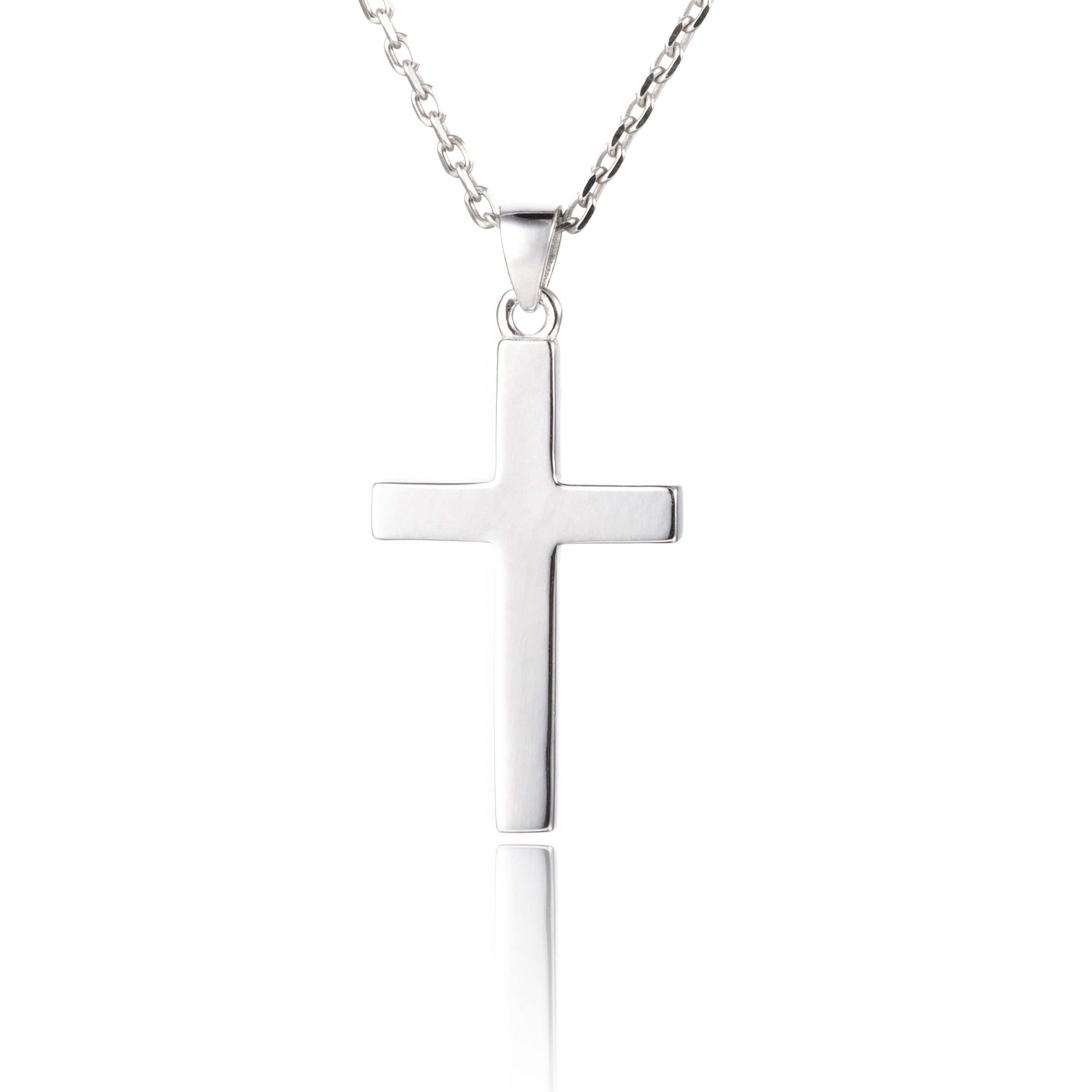 klasicky-strieborny-privesok-krizik