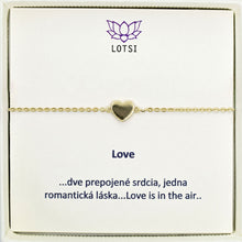 Silberarmband Love