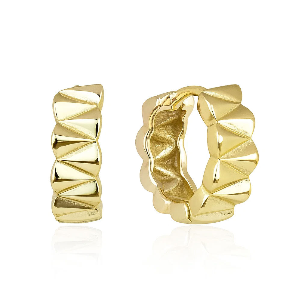 Strieborné náušnice krúžky