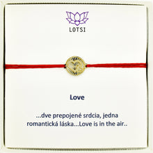 Zlatý náramok Love