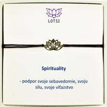Spirituality gold bracelet