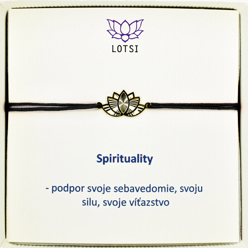 Goldarmband Spirituality