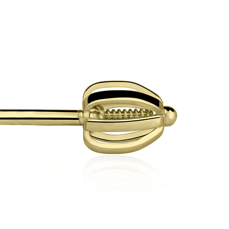 Zlaté náušnice šróbovacie