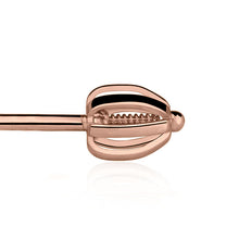 Zlaté náušnice šróbovacie