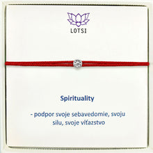 Strieborný náramok Spirituality Diamond