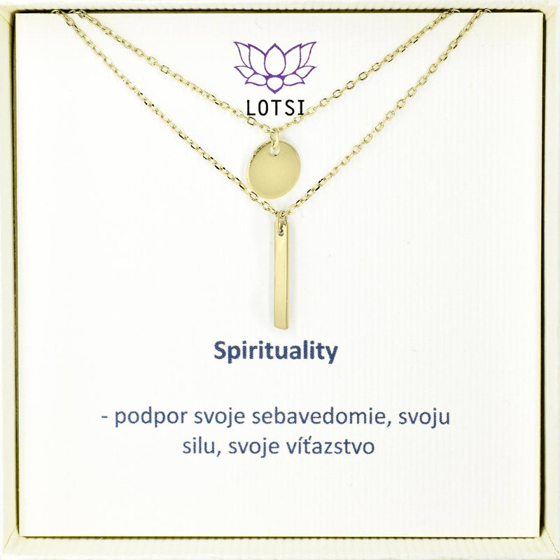Spirituality Silver Chain