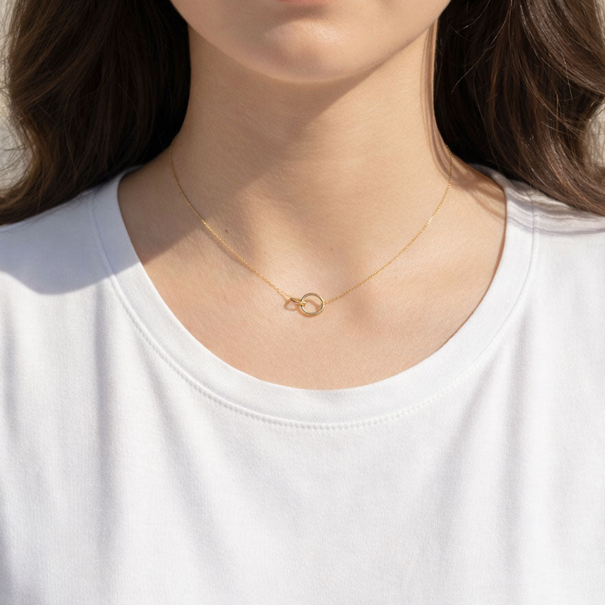 Zlatá retiazka Karma gold