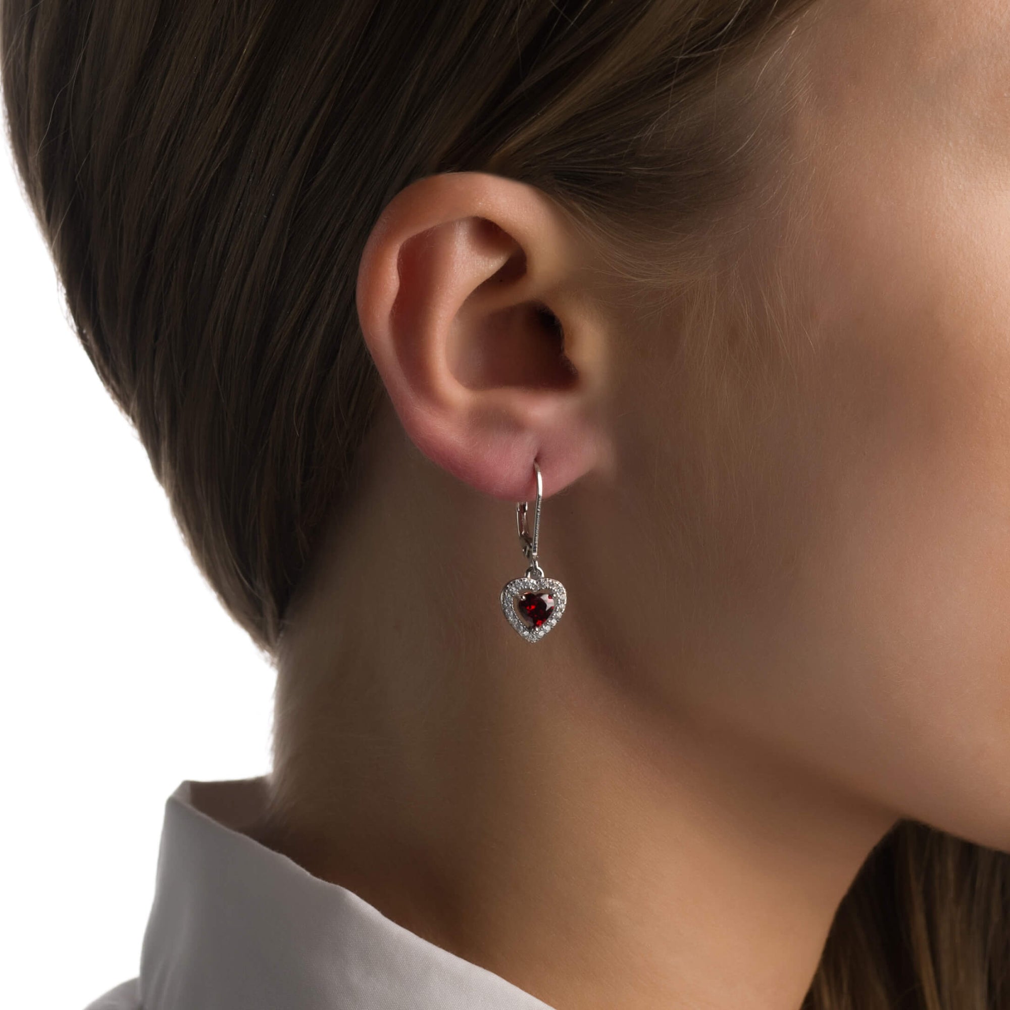 Strieborné náušnice